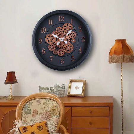 Industrial Gear Wall Clock